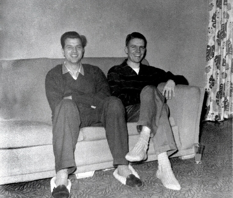 Argus founders, Tommy Hallett and Albert Kranenburg (1958)