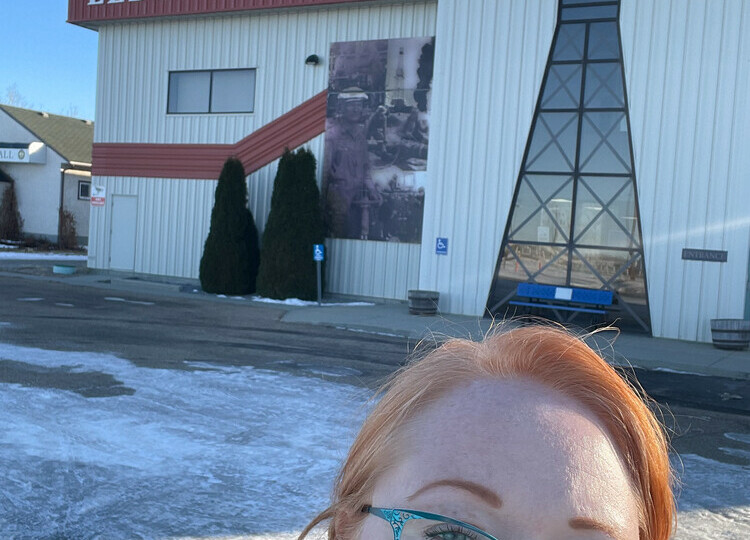 At the Canadian Energy Museum!