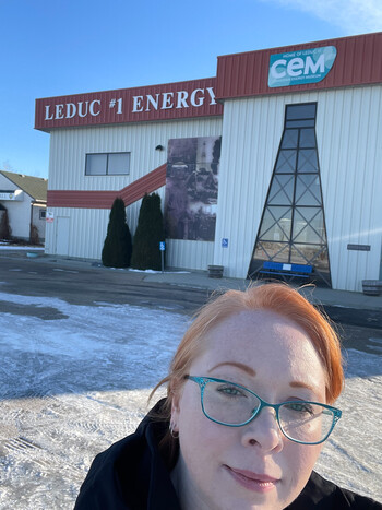 At the Canadian Energy Museum!